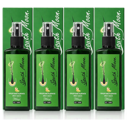 Four bottles of South Moon ginger hair serum: buy two, get two free