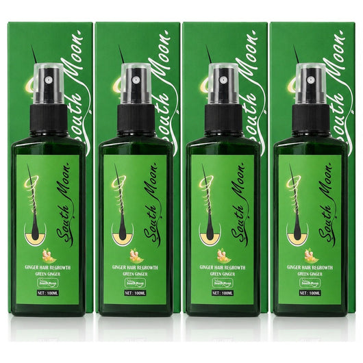 Four bottles of South Moon ginger hair serum: buy two, get two free